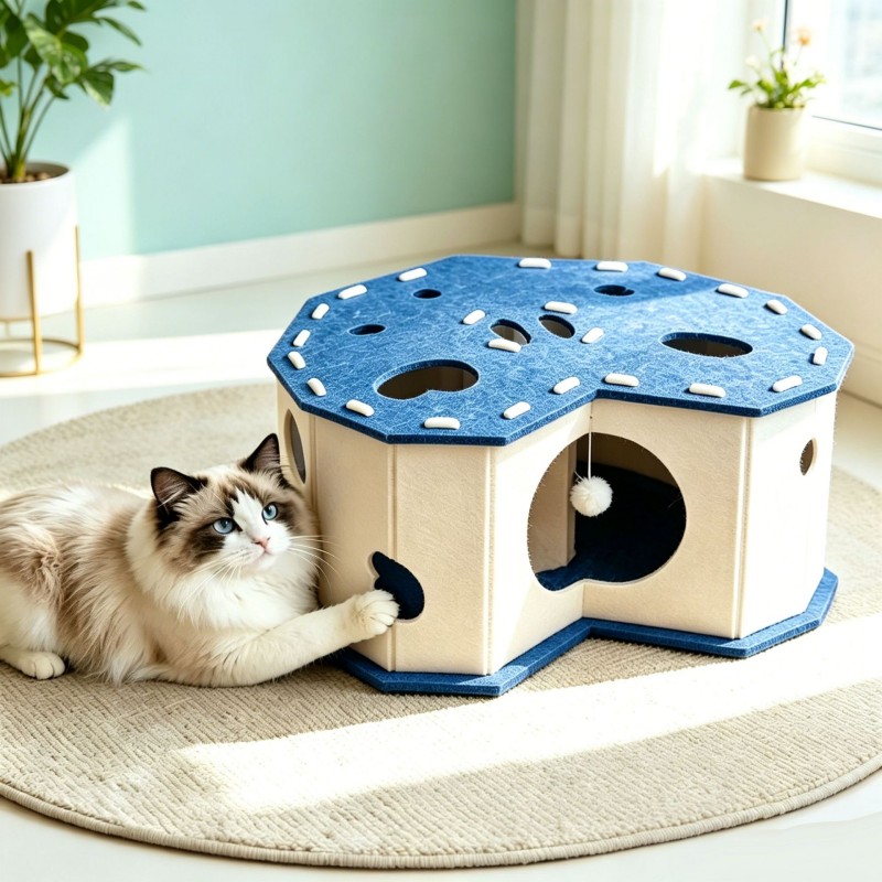 Semi-Enclosed Cat Hideout