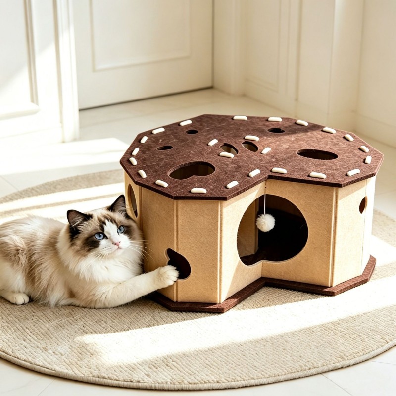Semi-Enclosed Cat Hideout