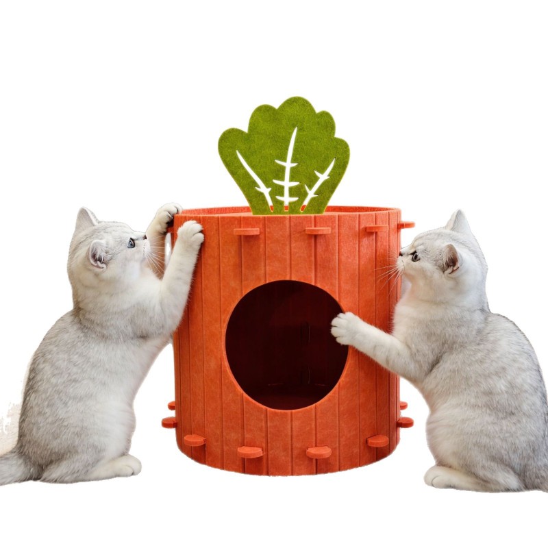 Carrot Cat House