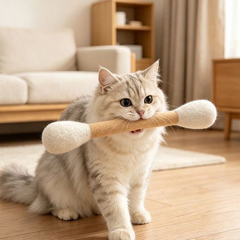 Felt Teaser Wand Toy